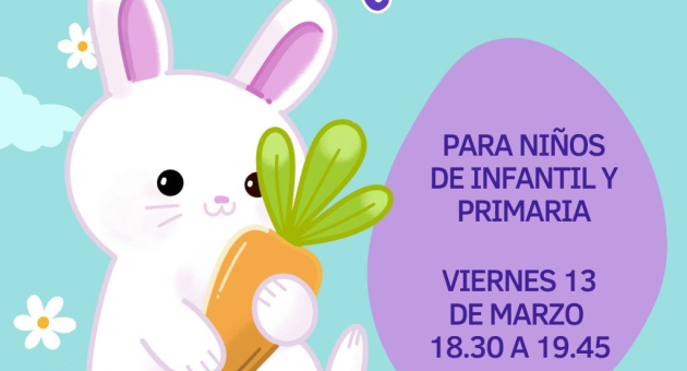 Taller de animación a la lectura para niños y niñas de infantil y primaria